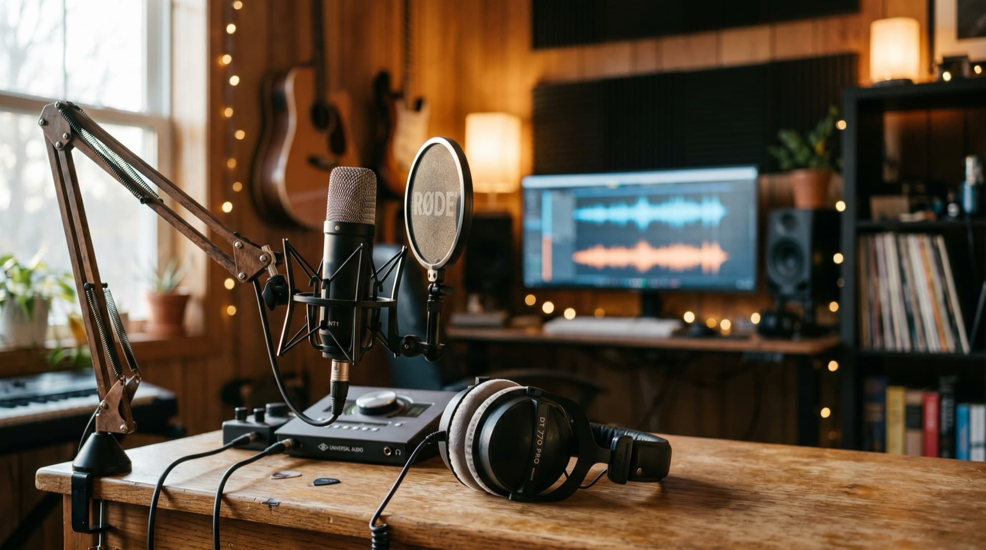 Audio: Your sound signature. Songs, sound design or narration in your own voice for videos.