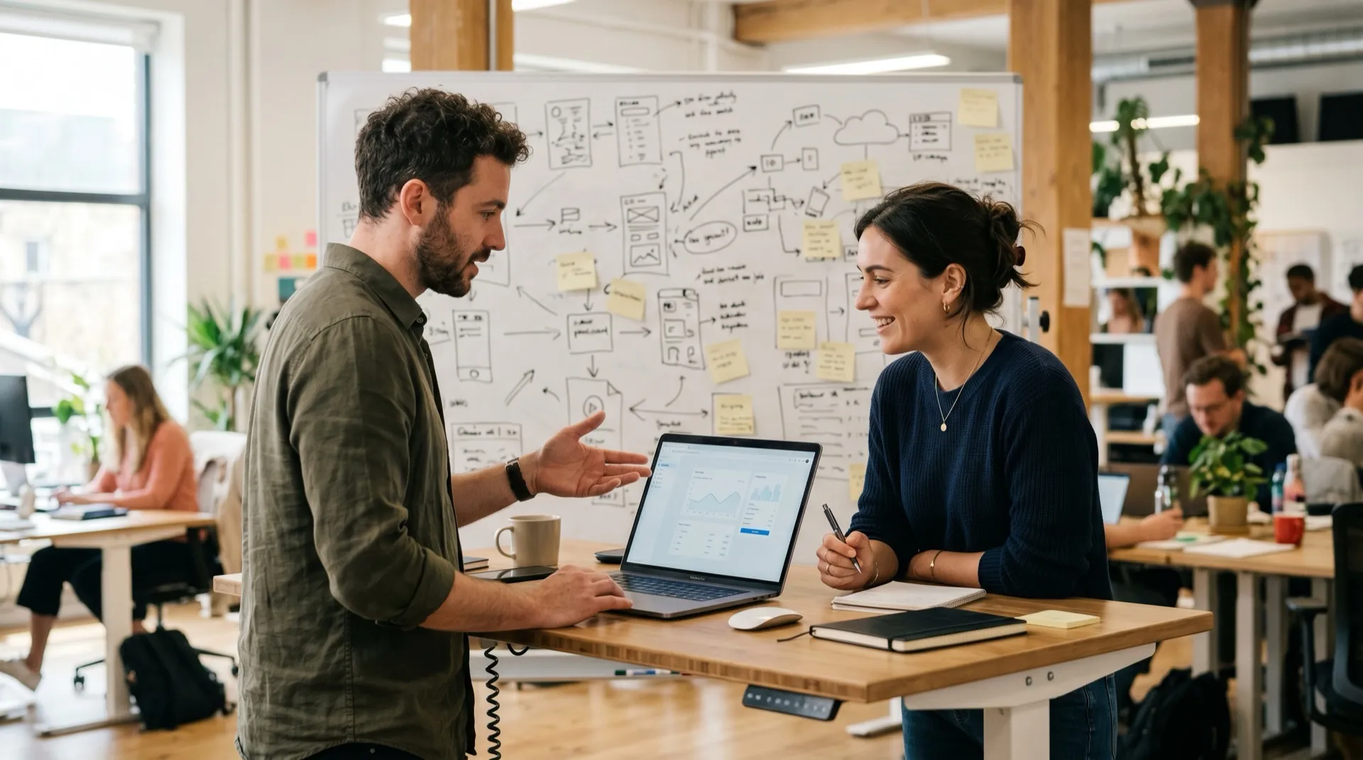 Founders & Startups: Launch faster: a landing page, waitlist app, internal CRM and lead-gen automations, shipped in the time it takes to write the spec.