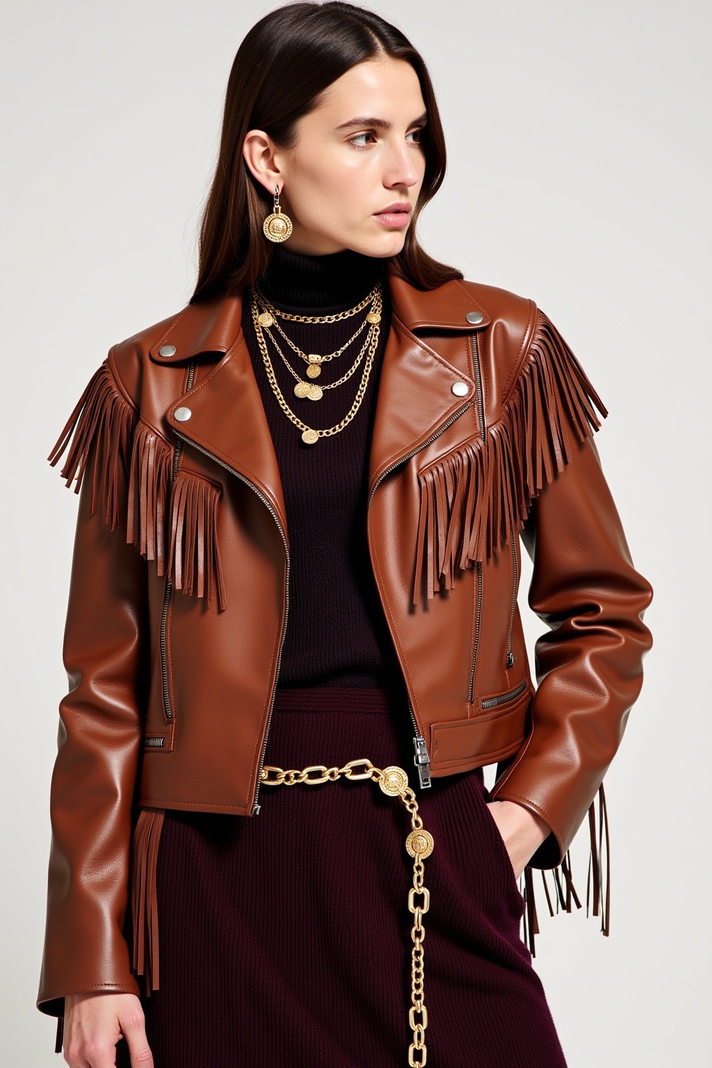 Fringe Jacket Look