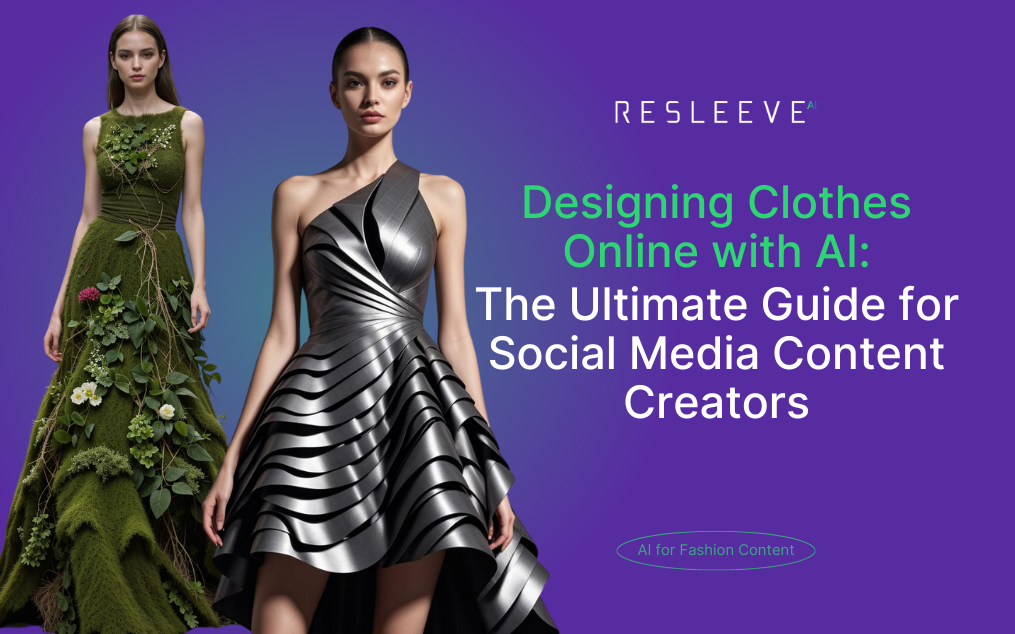 Designing Clothes Online with AI