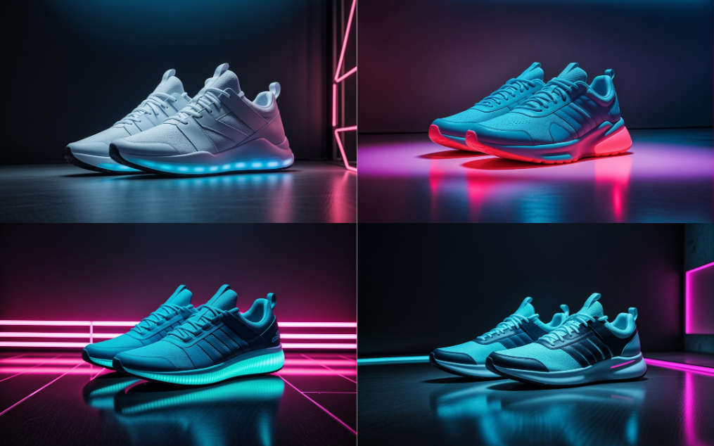 AI shoe designs